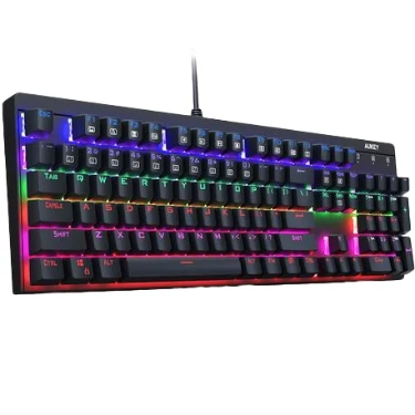 Aukey 105-Key LED-Backlit Mechanical Keyboard