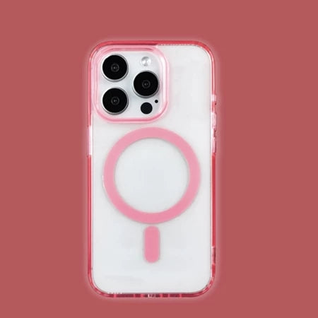 ALL COLOURS - Coques transparentes compatibles MagSafe