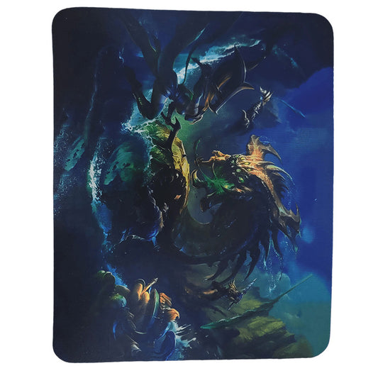 TAPIS SOURIS SIMPLE GAMER DRAGN BLEU